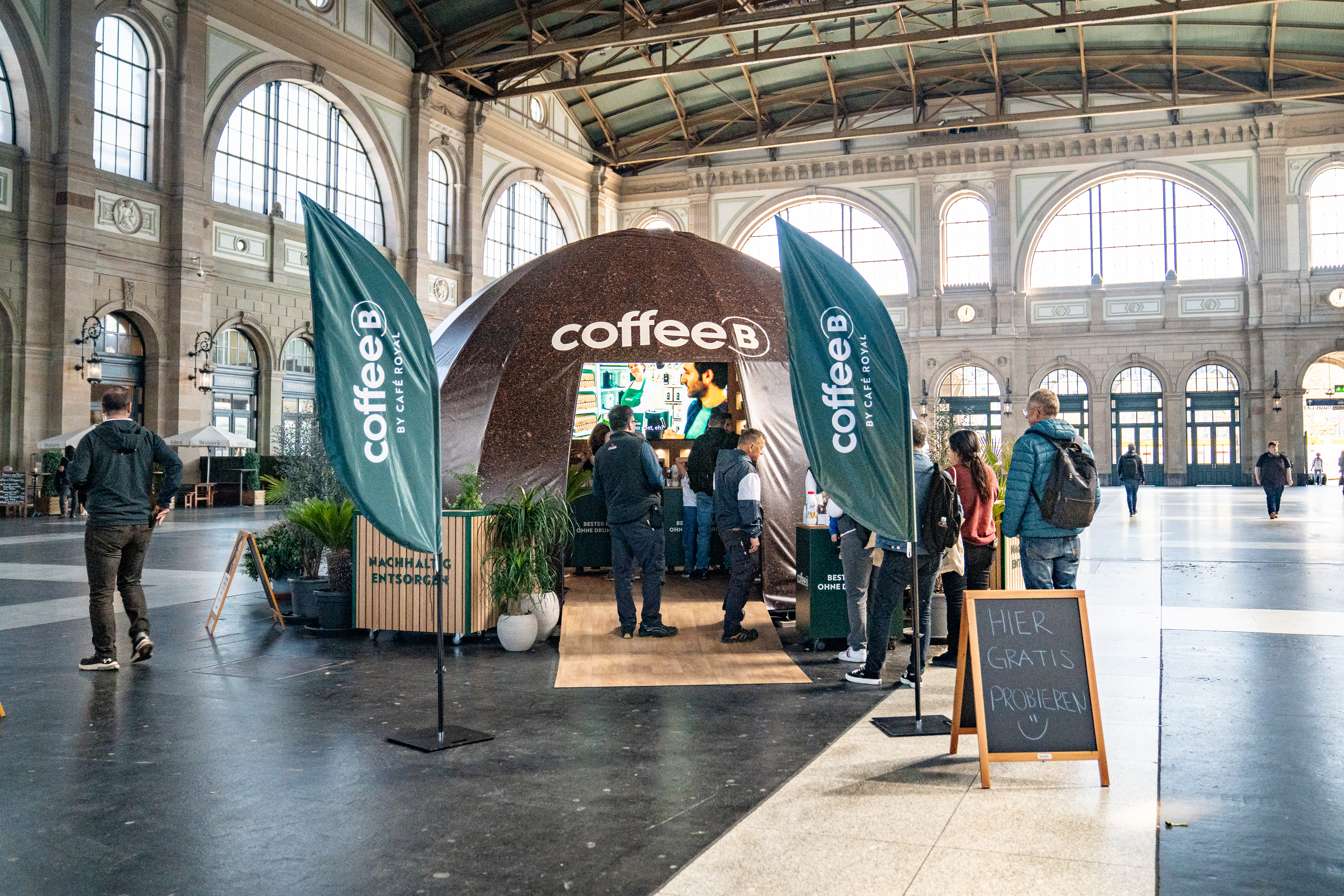 CoffeeB Bubble-Tent 2026